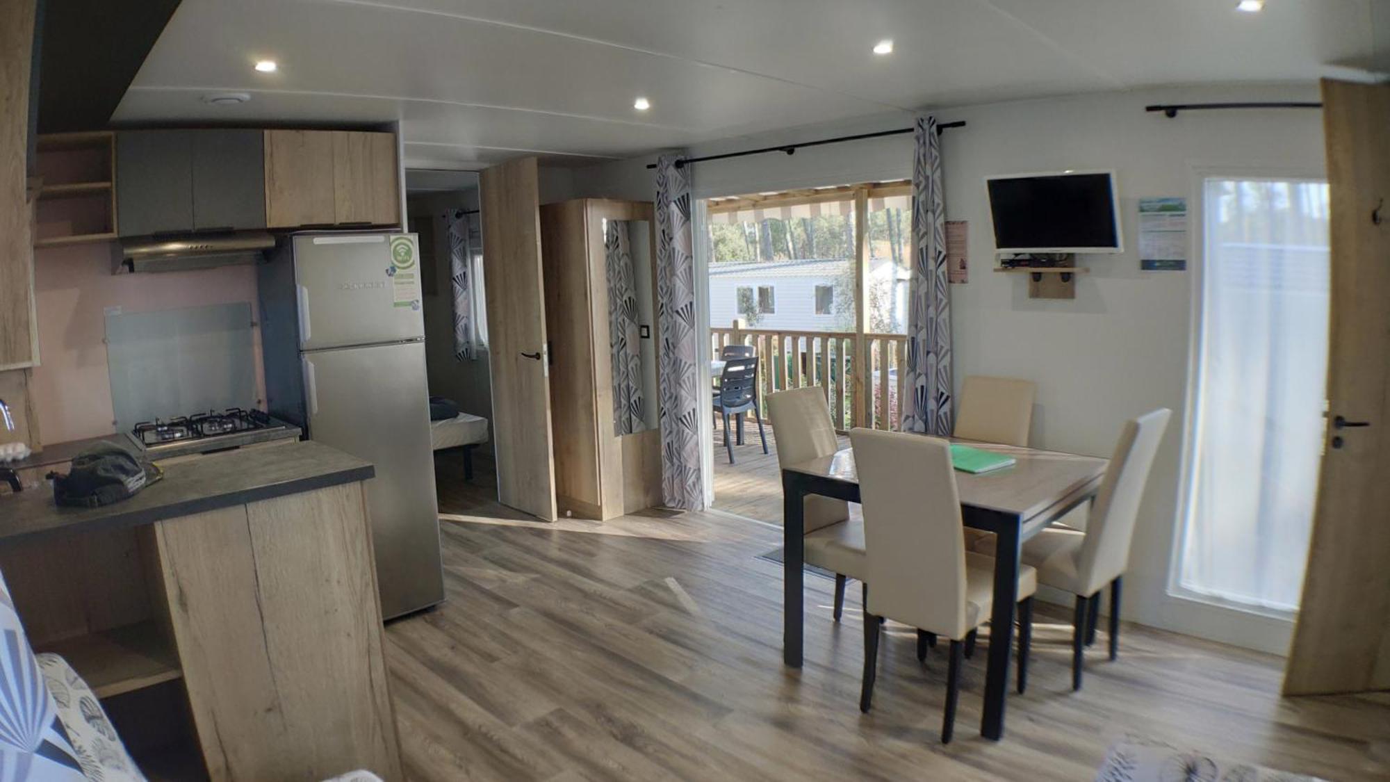 Mobil Home Tout Confort - Cote Landaise 波讷地区圣朱利安 外观 照片